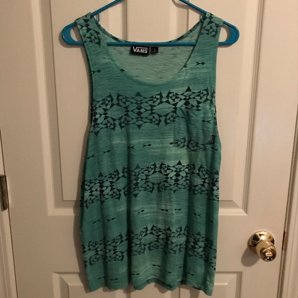 Vans Tank Top in Blue